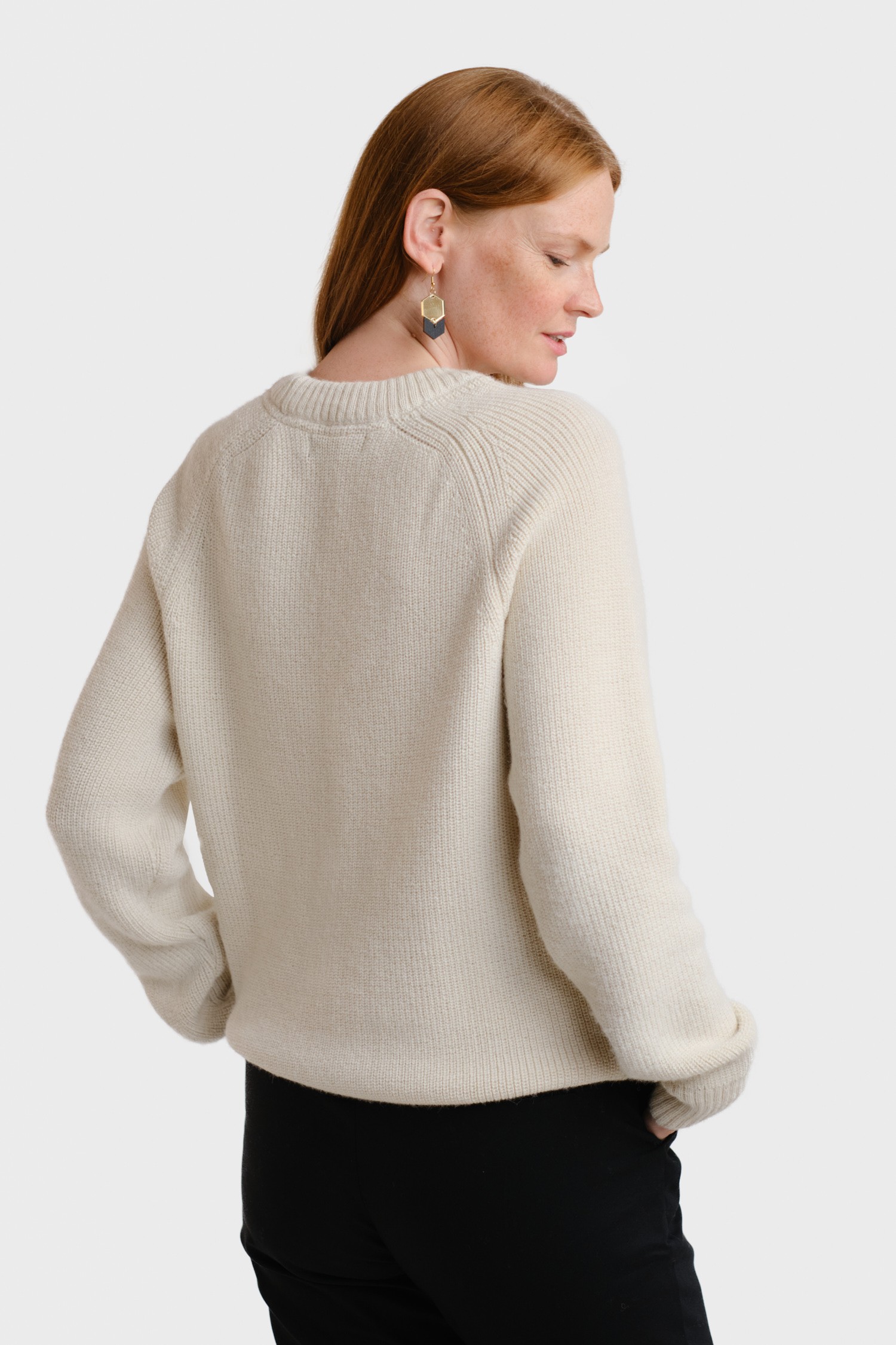LOYAL sweater, off-white - Image 3
