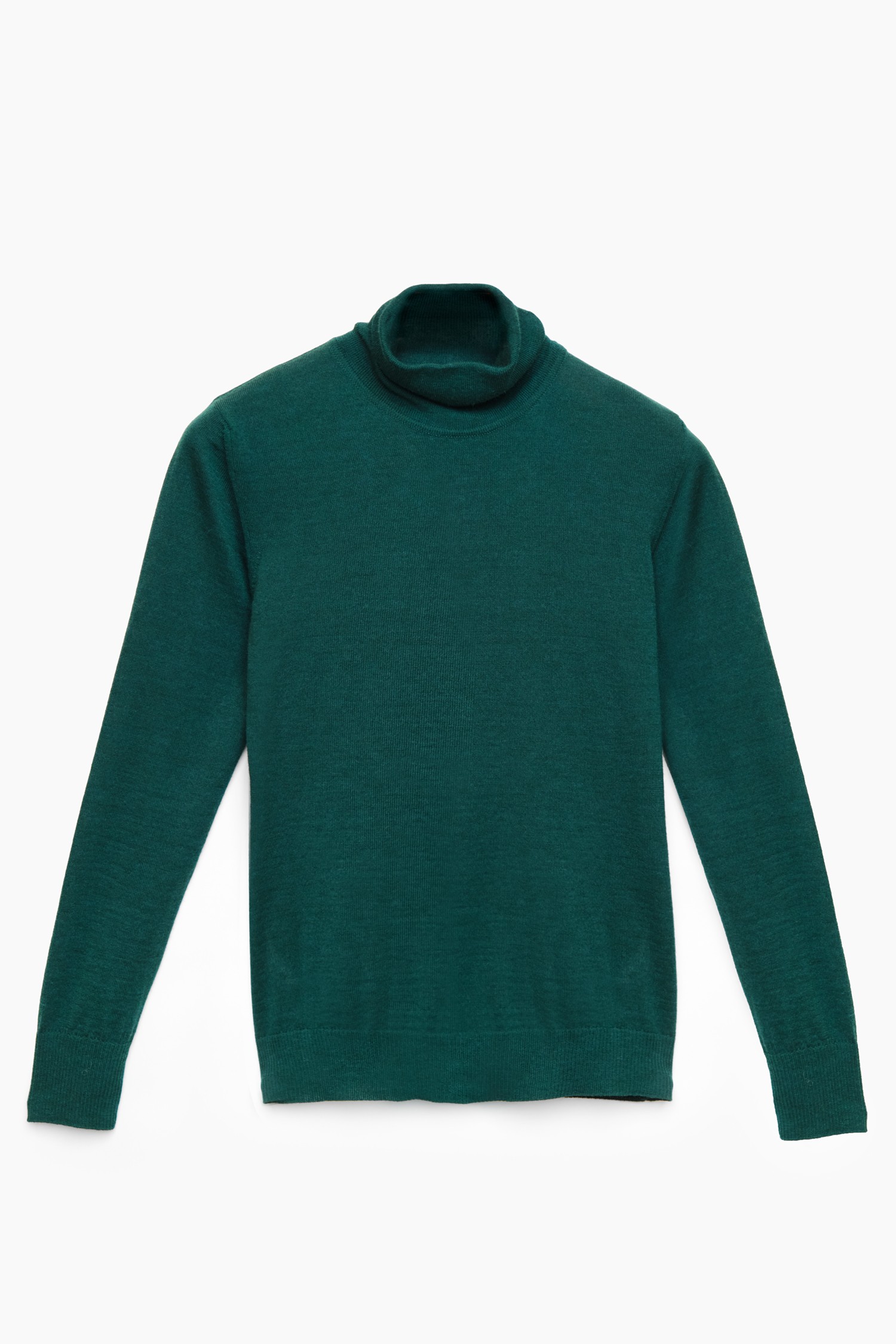 SMOOTH turtleneck, dark teal - Image 5