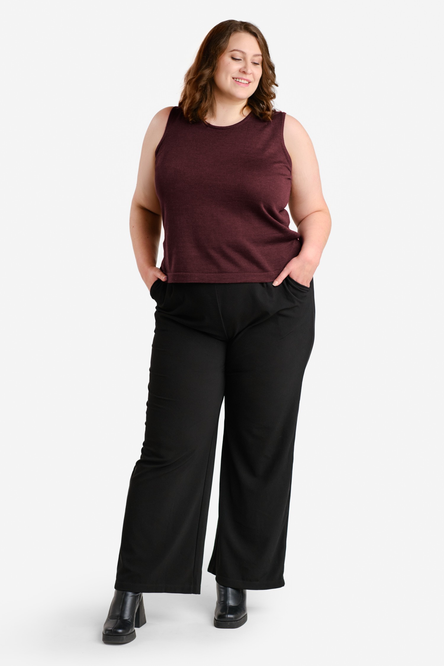 SENSE knitted top, fig