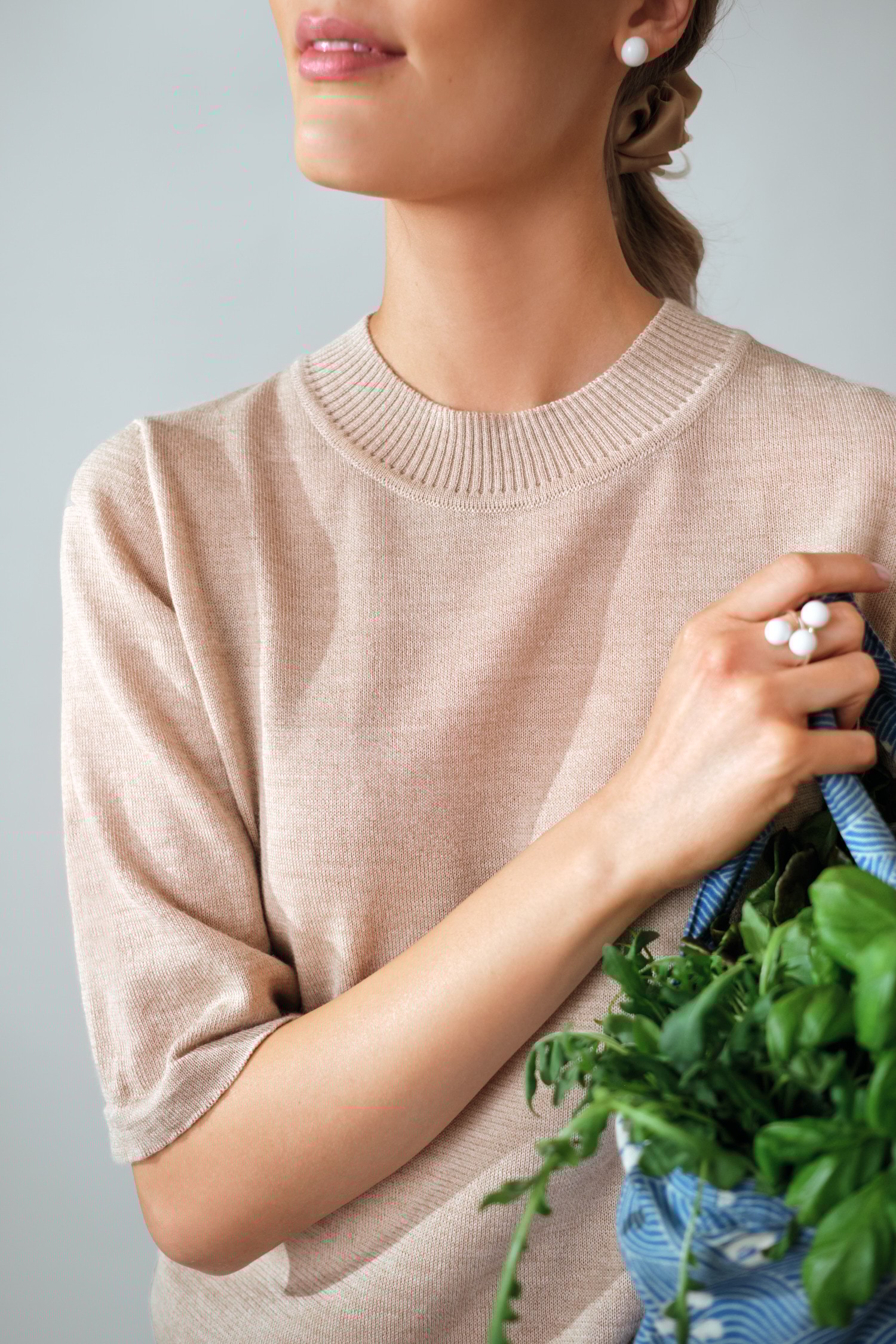 PEARL T-shirt, beige - Image 5