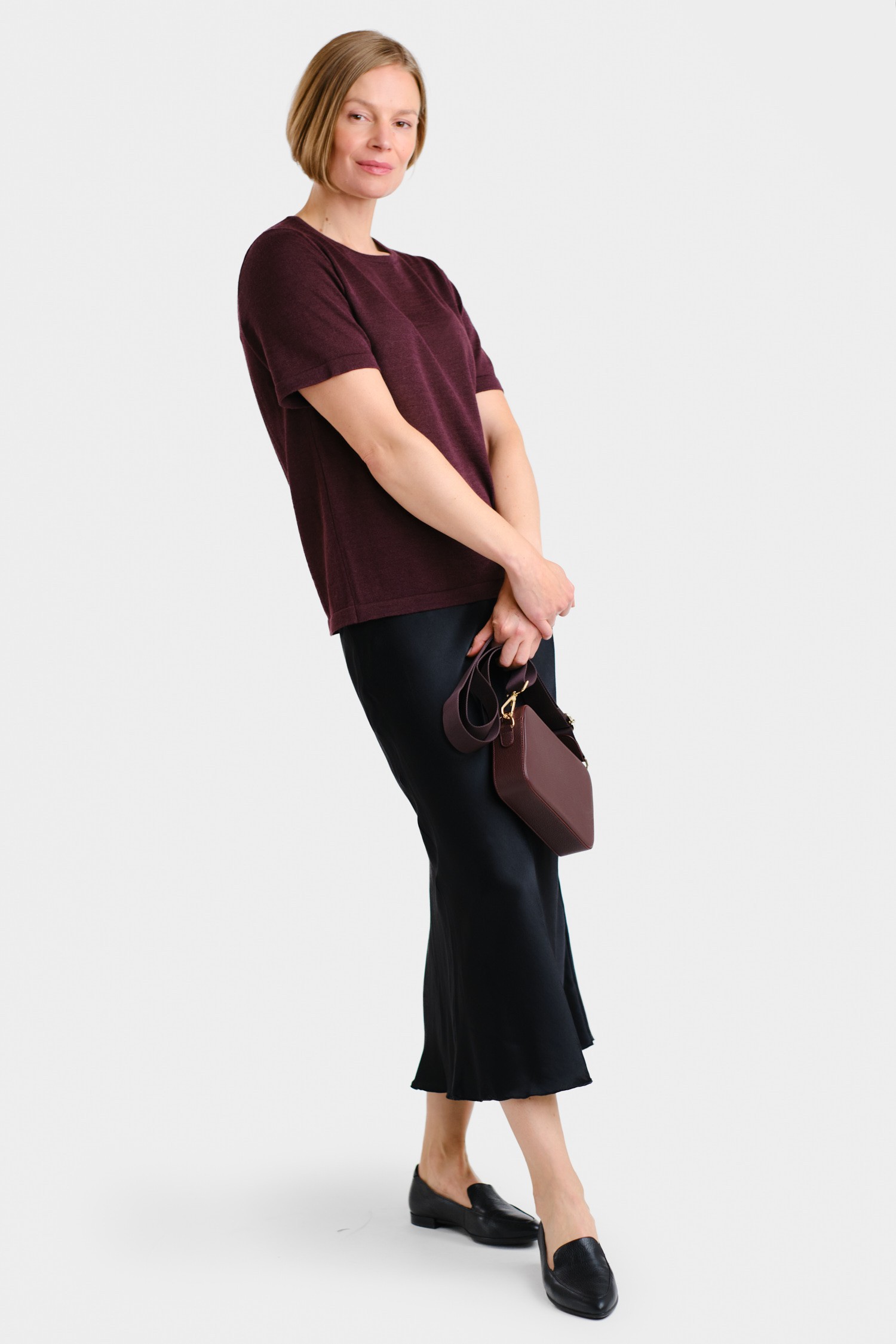 SIMPLE knit T-shirt, fig - Image 2