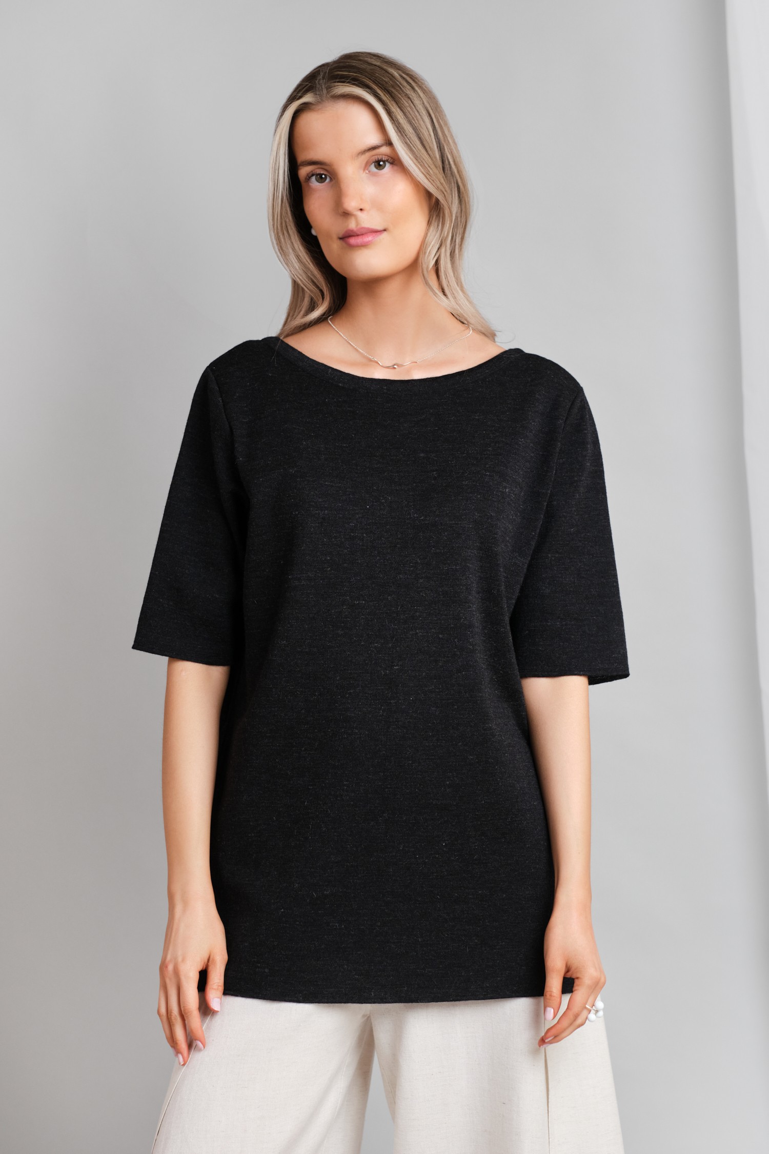 GARDEN tunic, graphite - Image 3