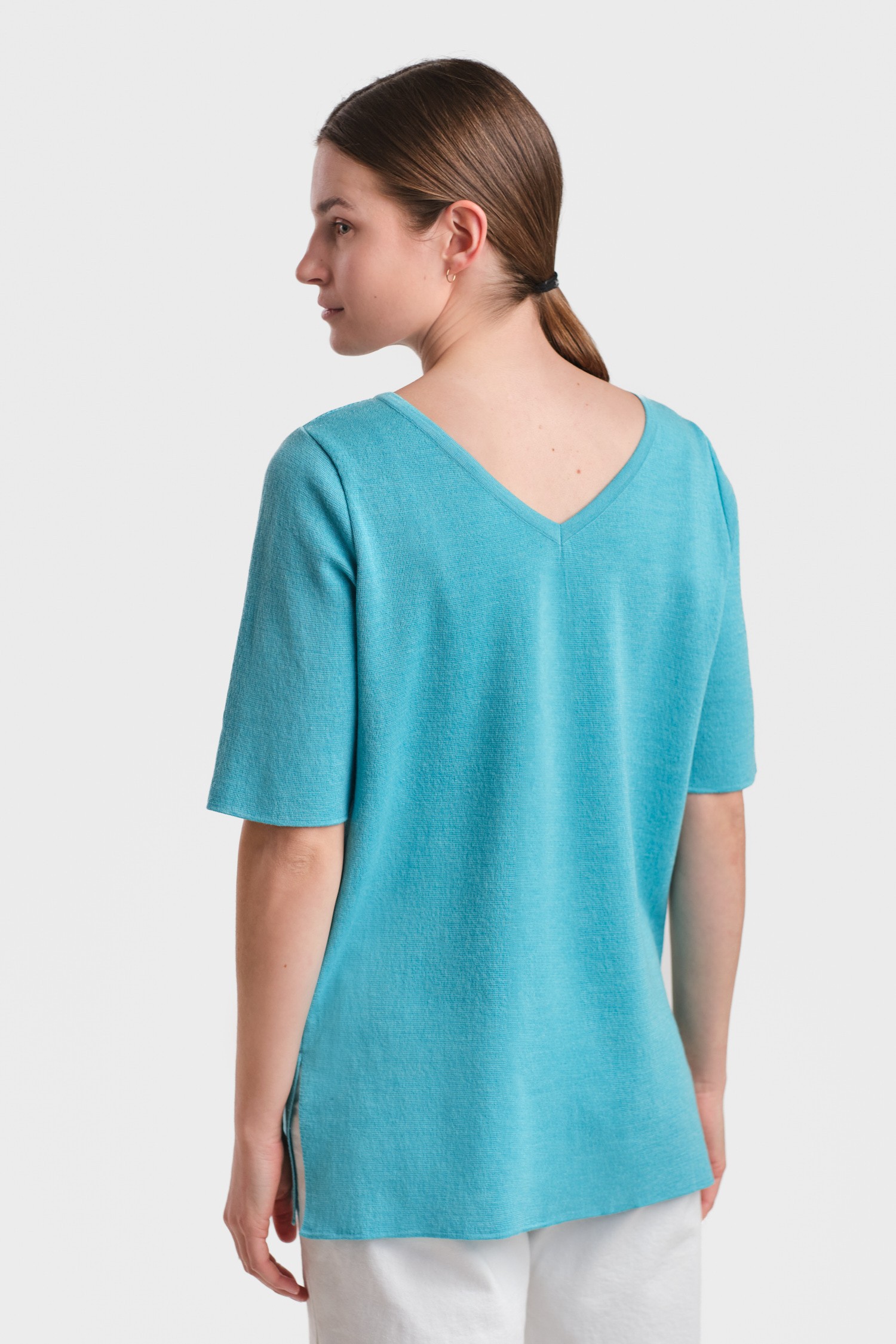 GARDEN tunic, turquoise - Image 3