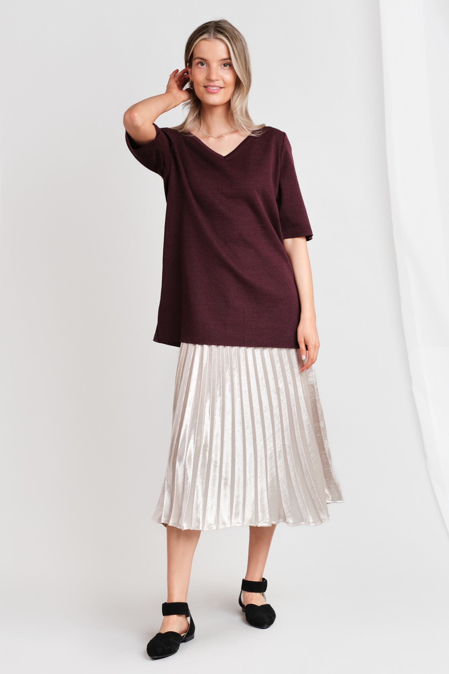 GARDEN tunic, fig - Image 3