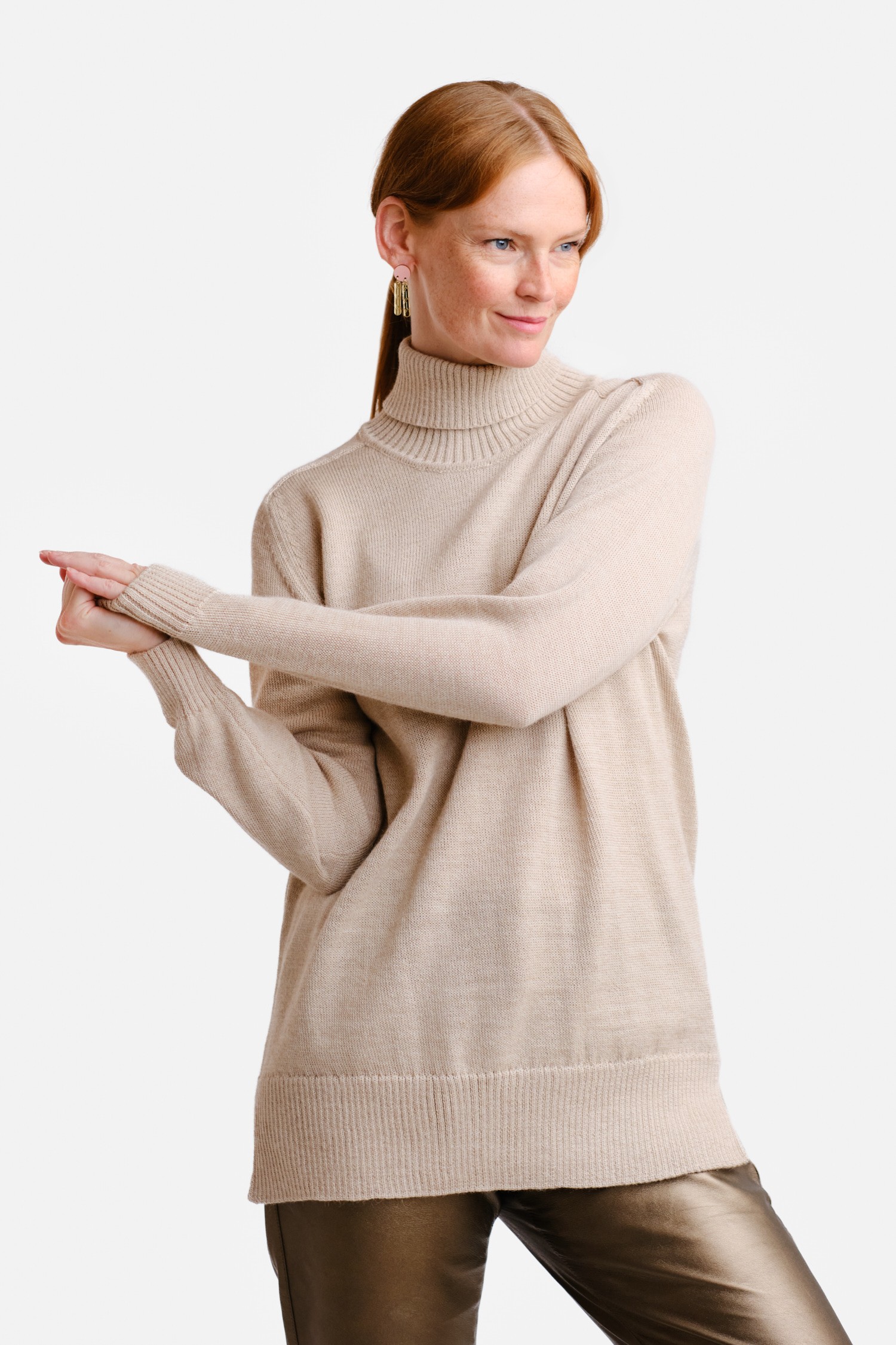 MELLOW jumper, beige