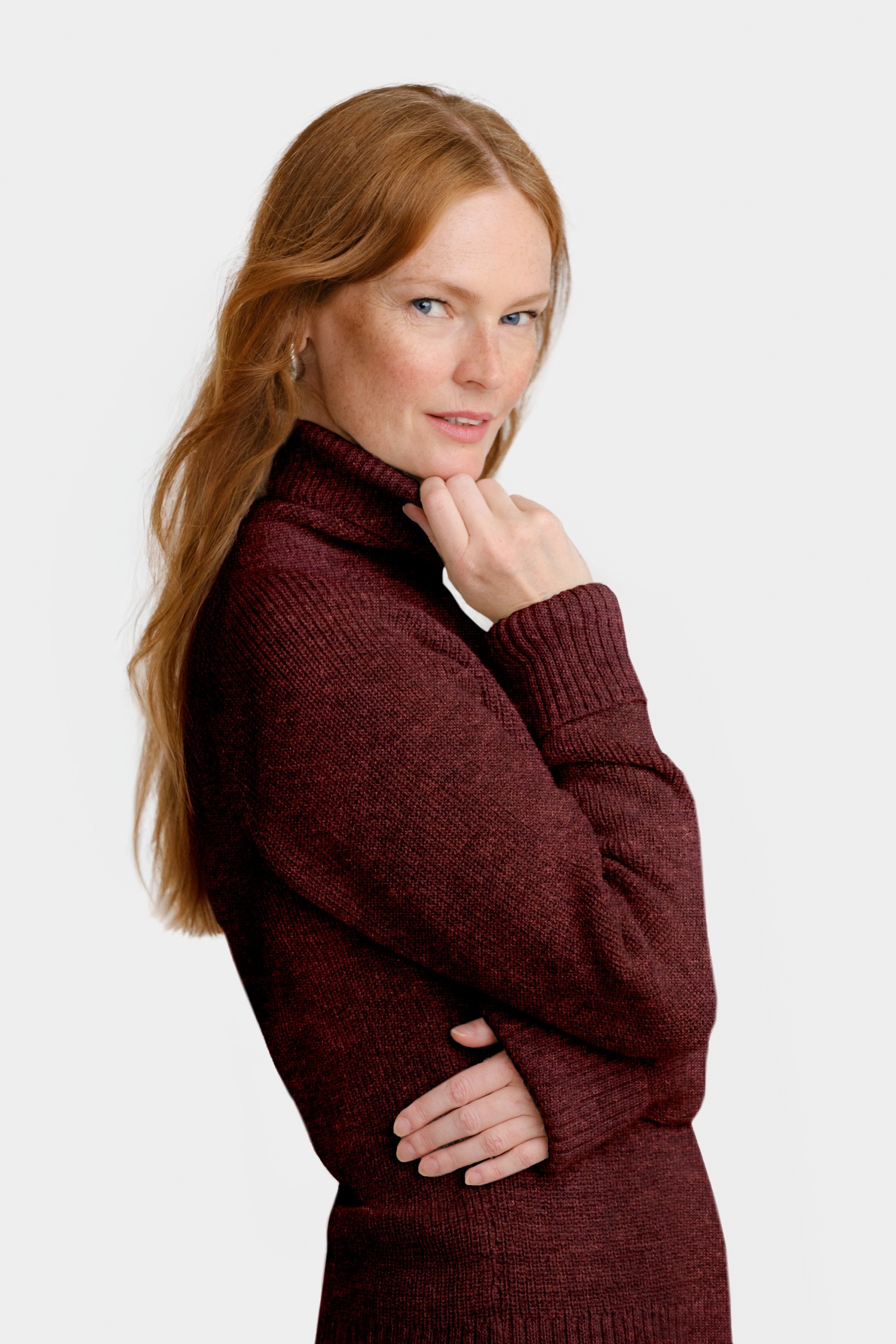 VESIKKO turtleneck, bordeaux