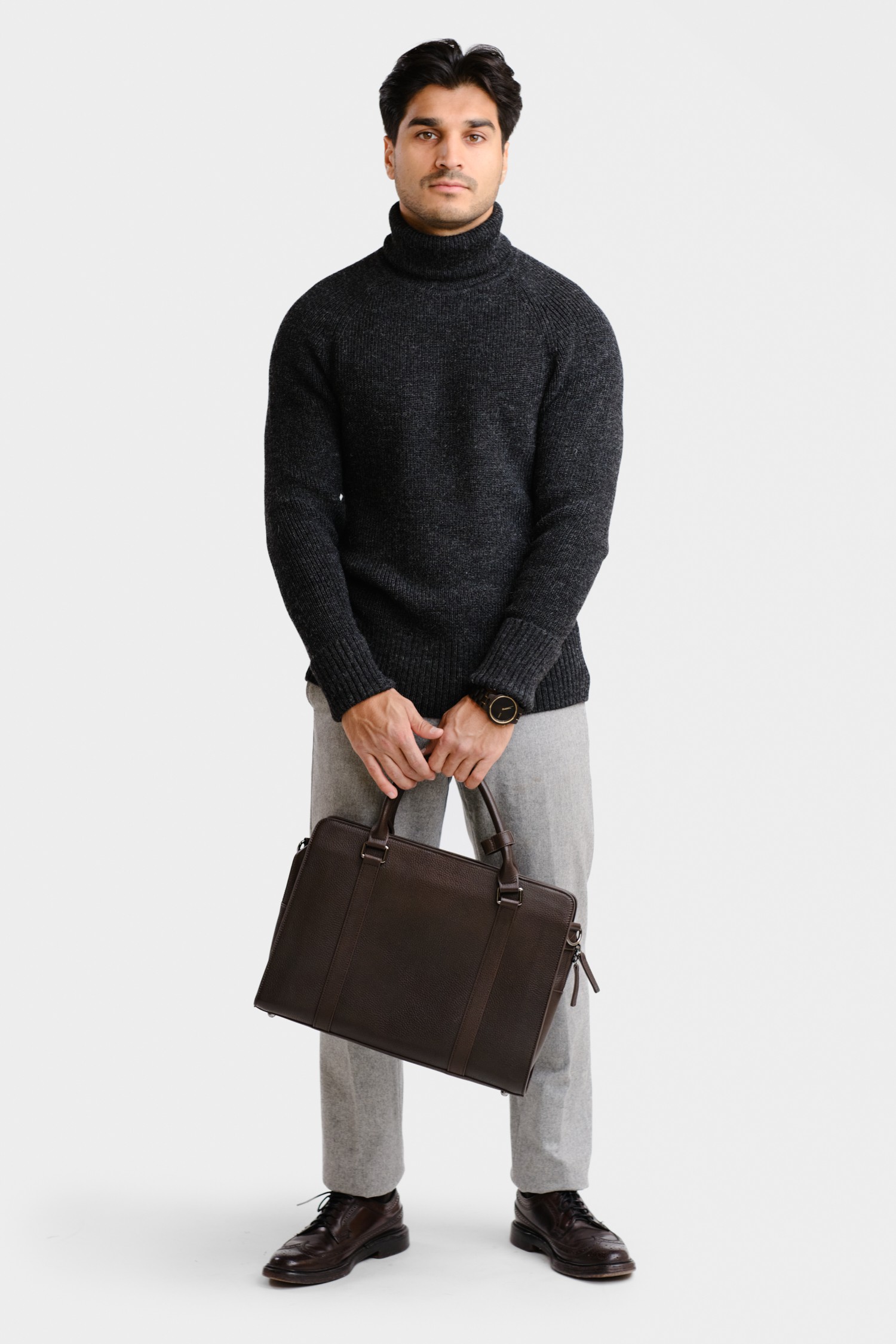 VESIKKO turtleneck, charcoal - Image 2