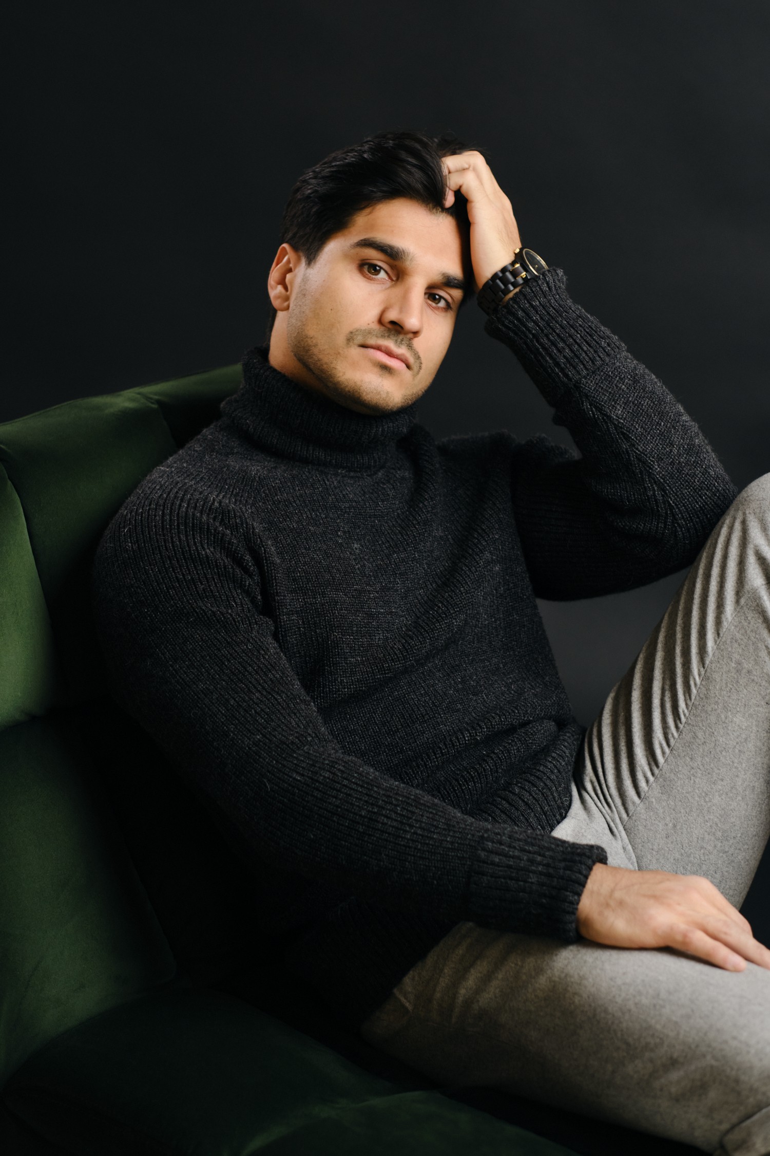 VESIKKO turtleneck, charcoal - Image 5