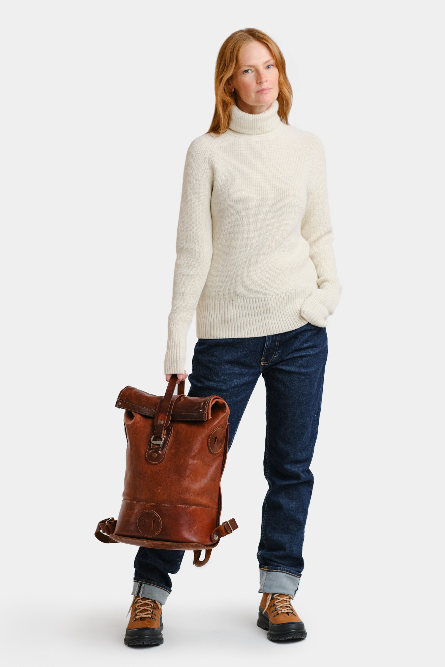 VESIKKO turtleneck, off-white - Image 4