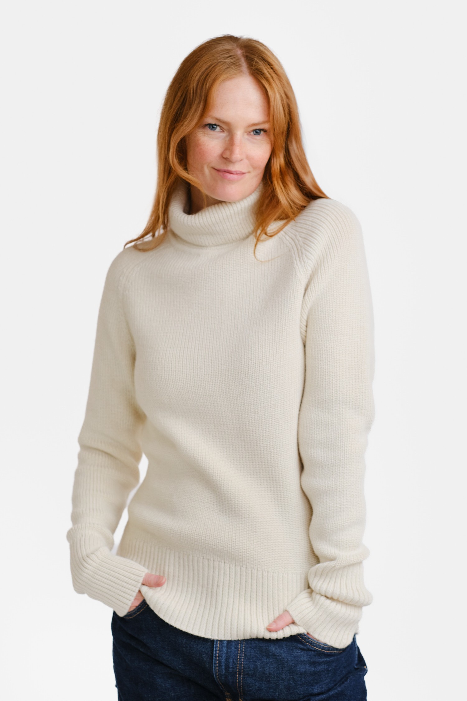 VESIKKO turtleneck, off-white - Image 2