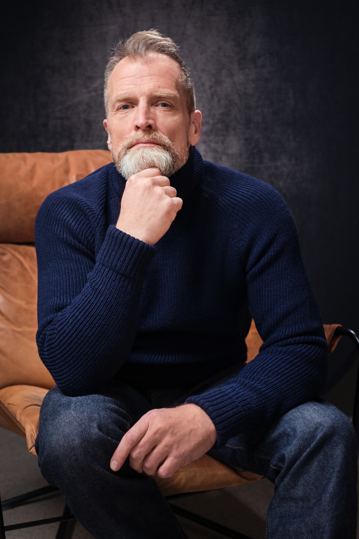 VESIKKO turtleneck, navy - Image 6