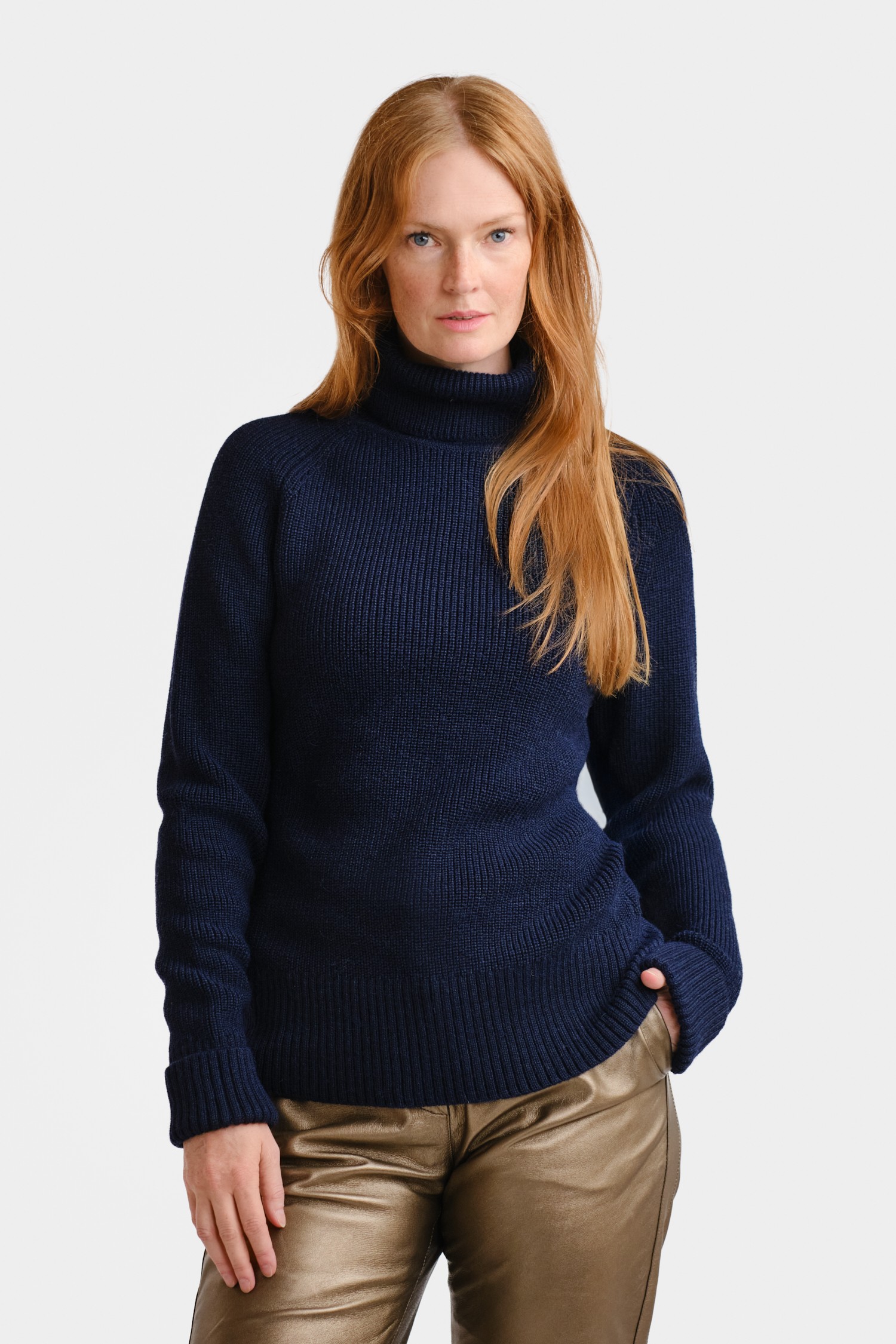 VESIKKO turtleneck, navy - Image 2