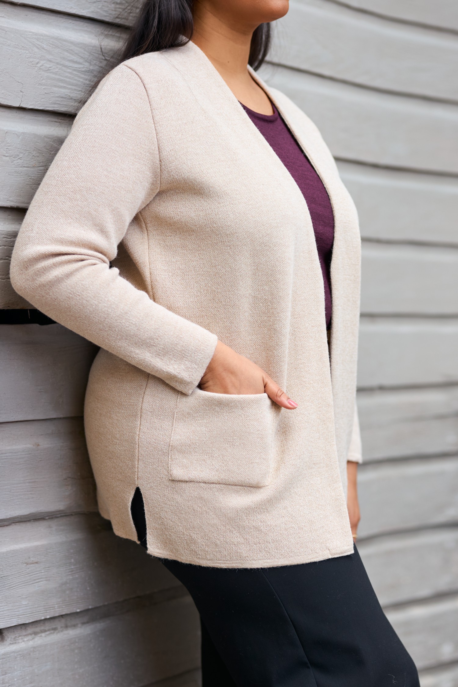 WOODS cardigan, beige - Image 5