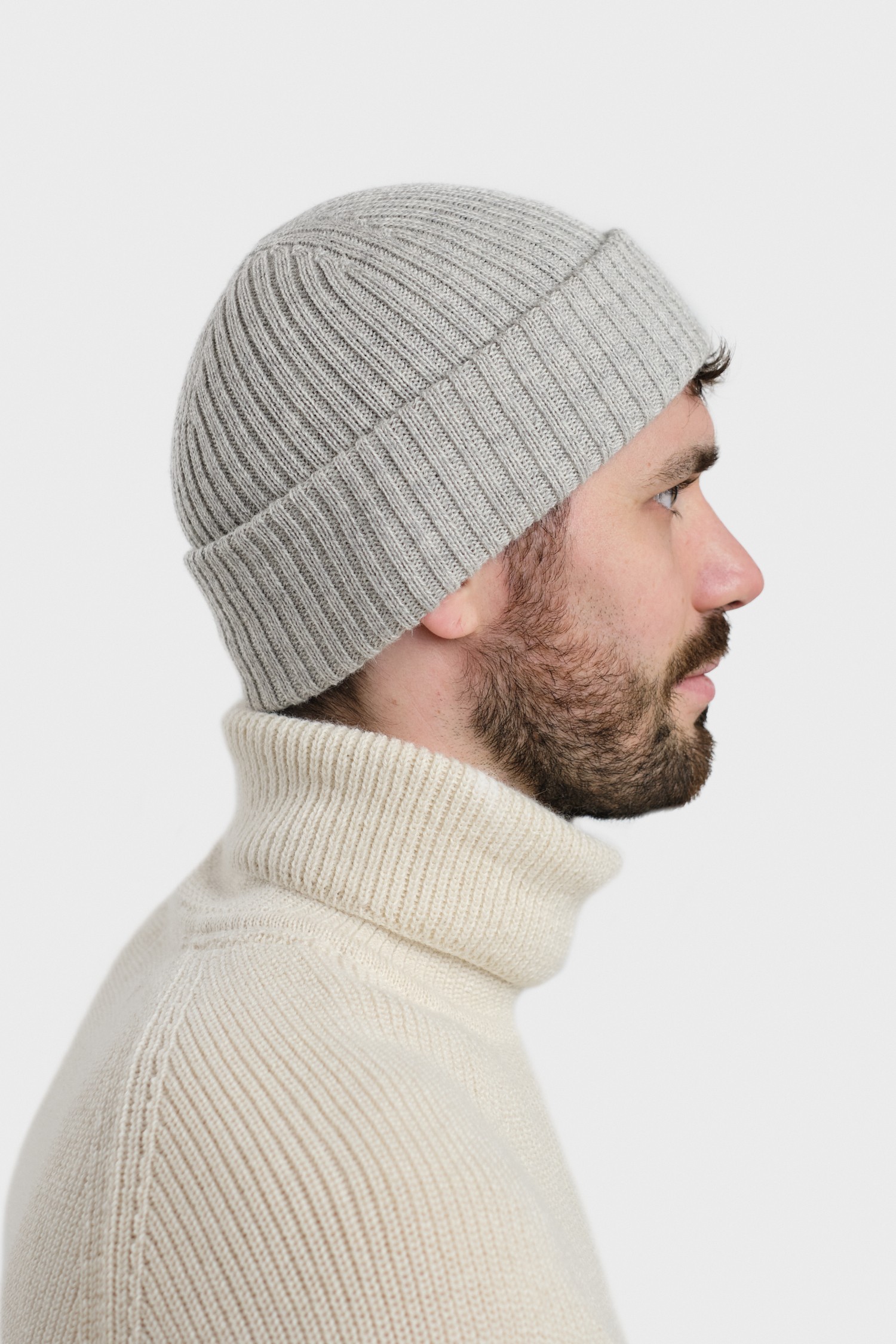 FOLD beanie, light grey - Image 2