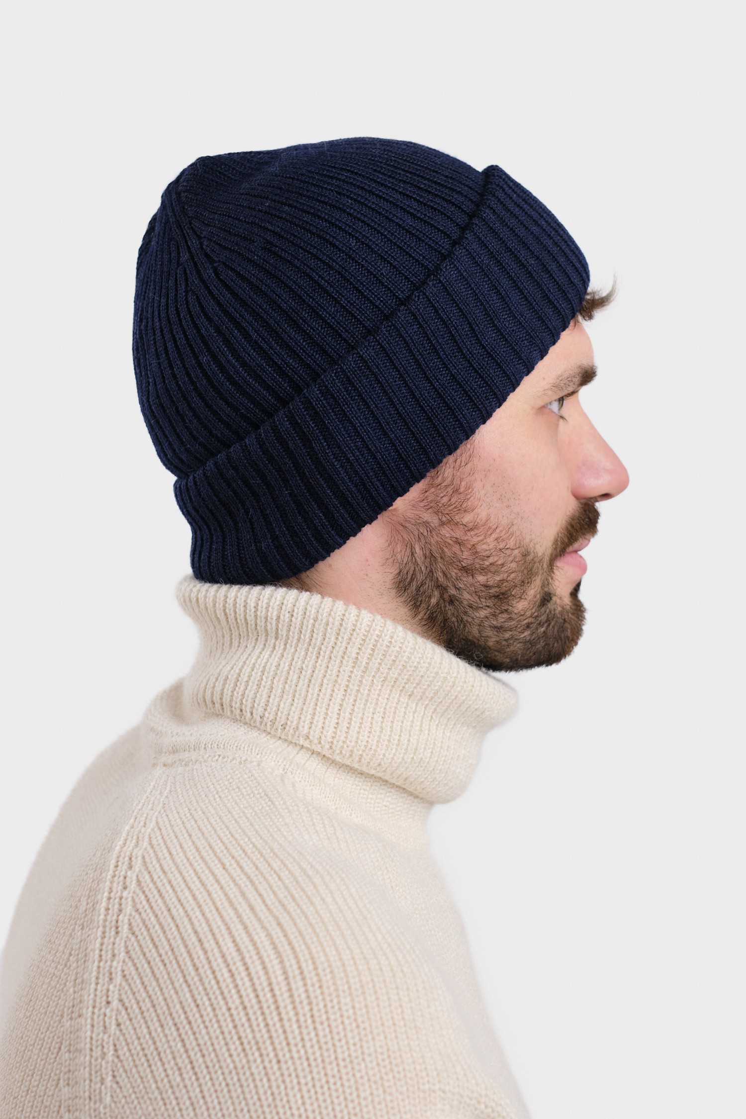 FOLD beanie, navy - Image 2