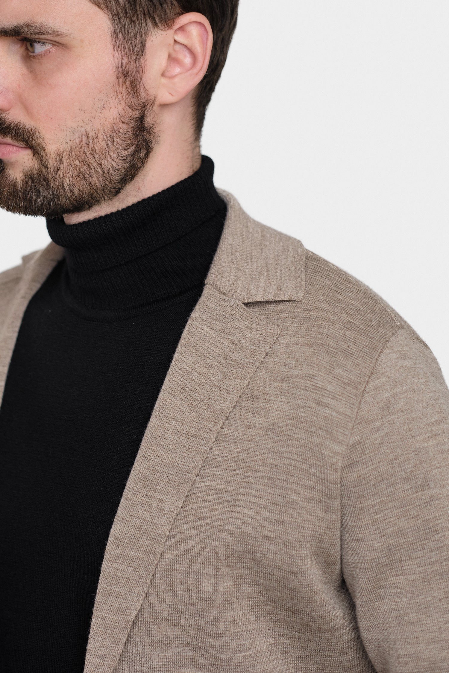 BLAZE cardigan, greige - Image 4