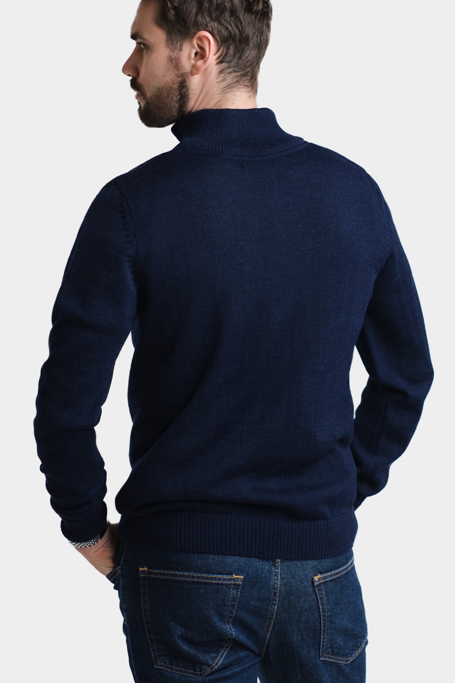 トップス gadid anoniem CALLUM NAVY SIZE: FREE Callum Sweater | La Ligne NYC