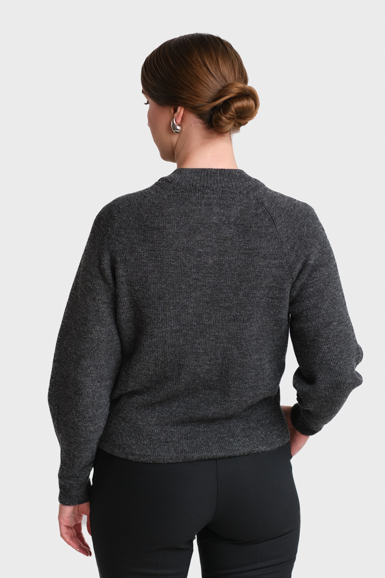 SOON cardigan, dark grey - Image 3