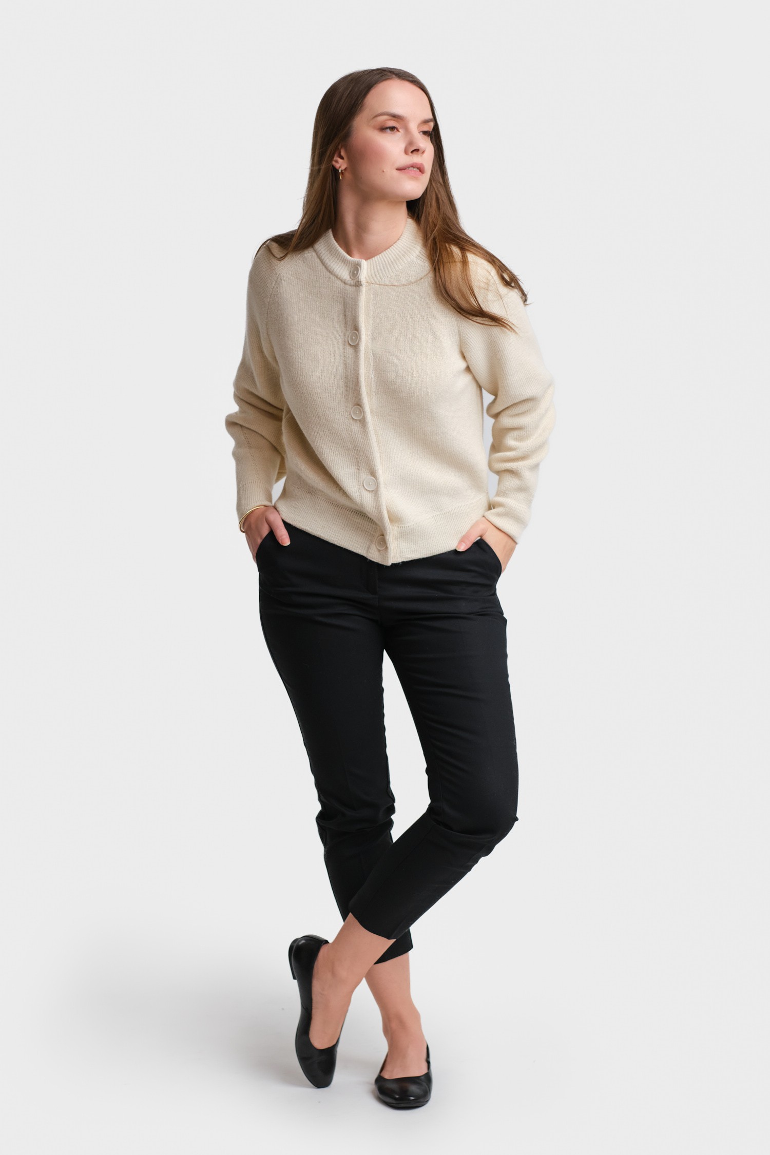 SOON cardigan, off-white | Alpa