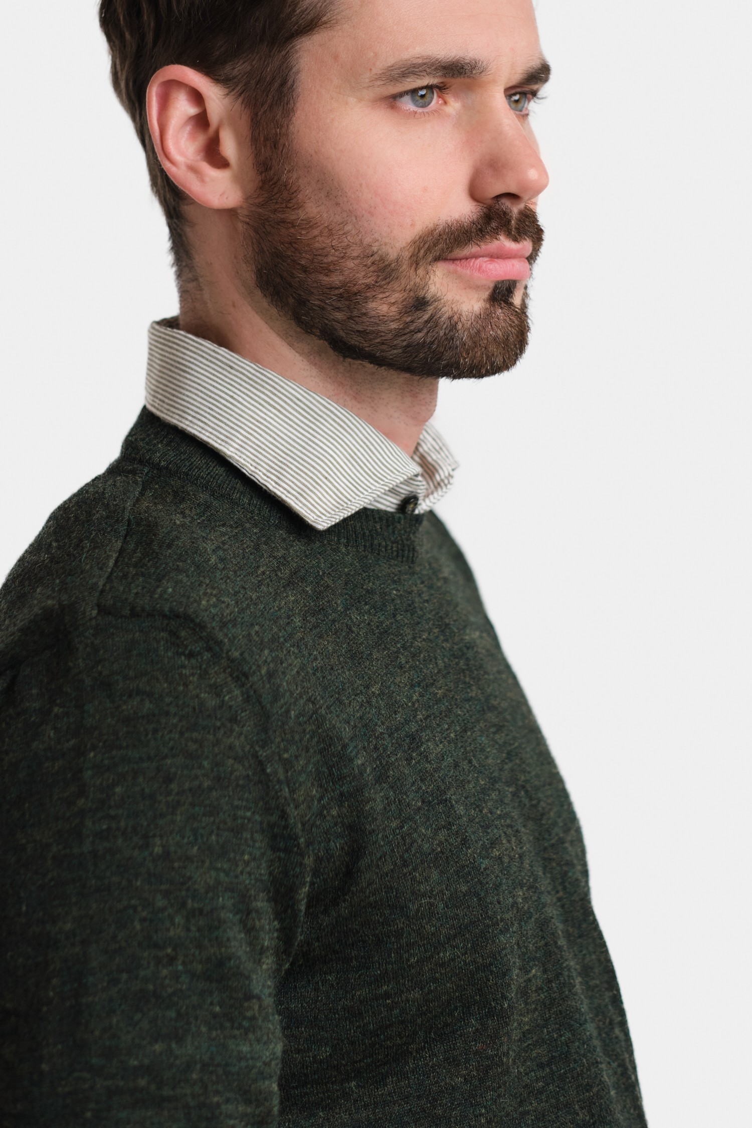 ELEMENT knit sweater, forest green - Image 3