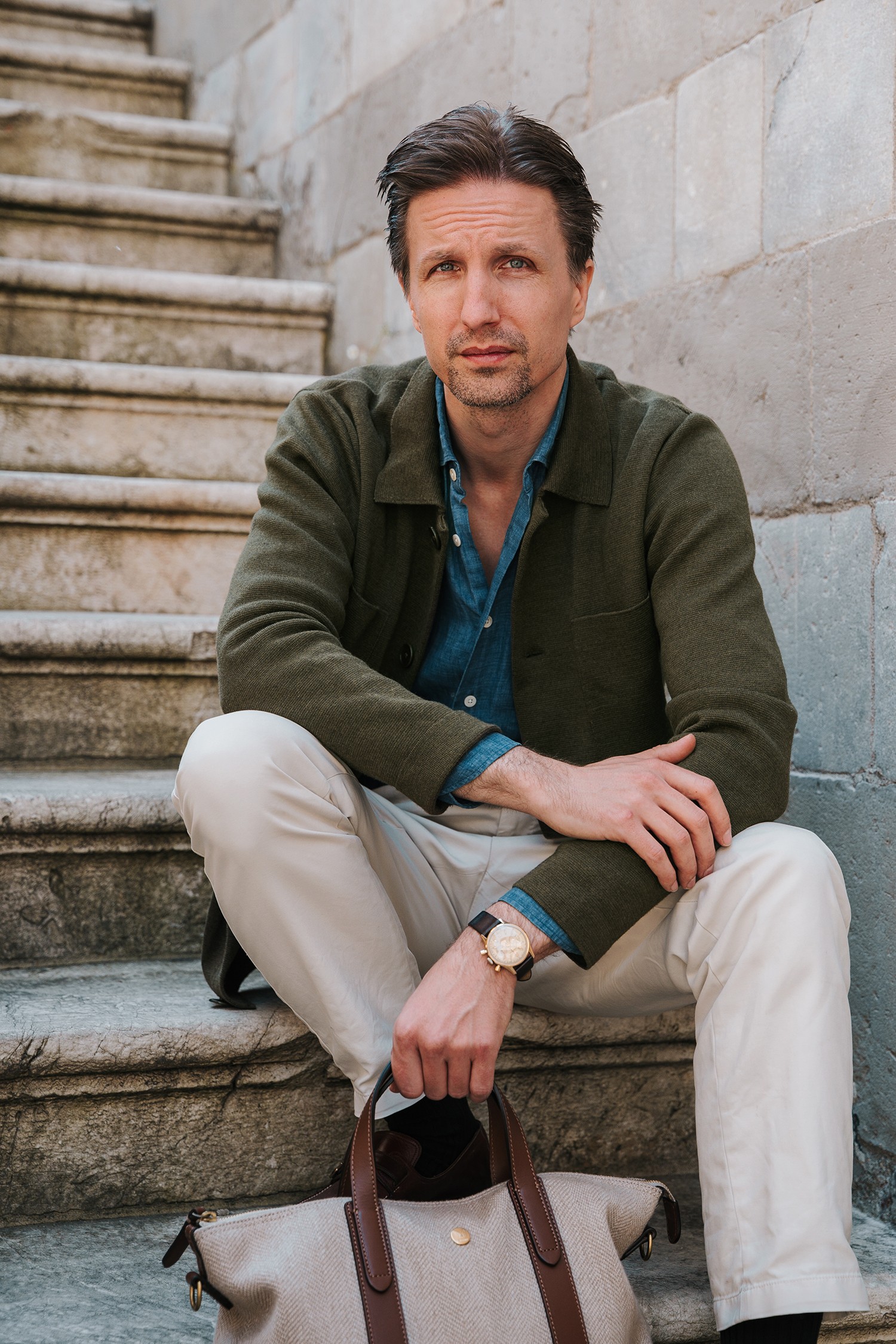 FORTE overshirt, dark olive