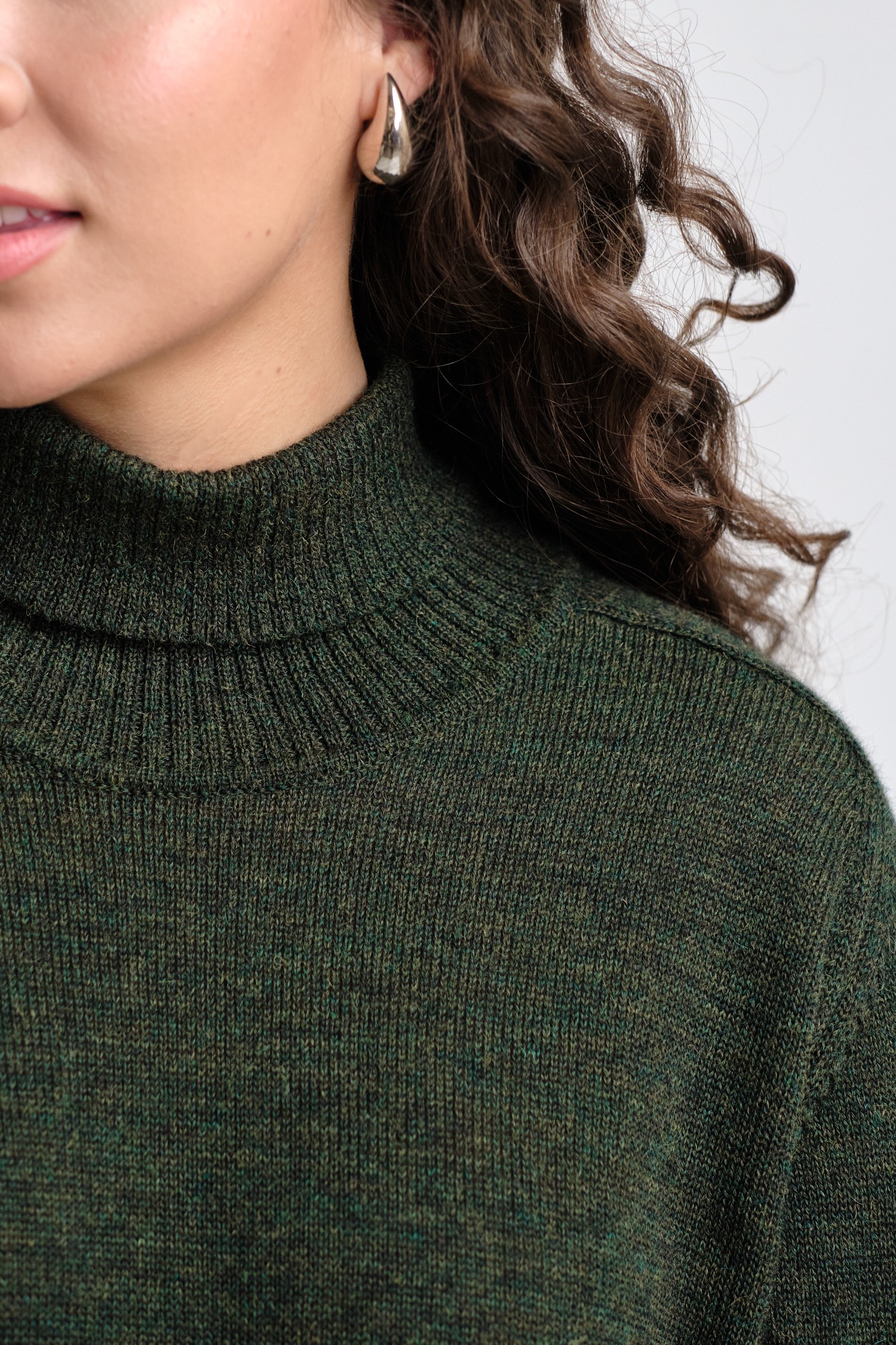 MELLOW sweater, forest green | Alpa