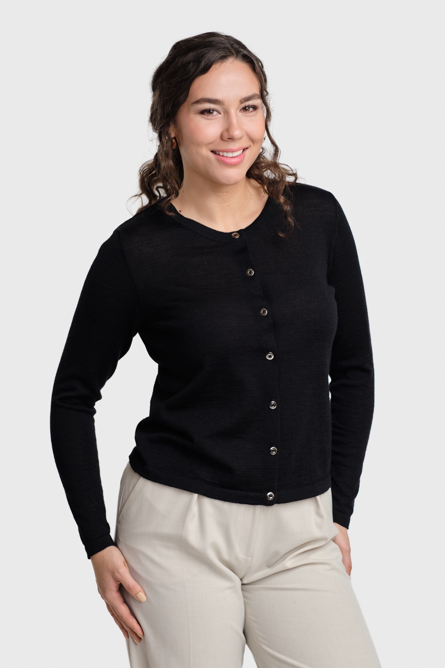 SERENE cardigan, black 2.0 - Image 4