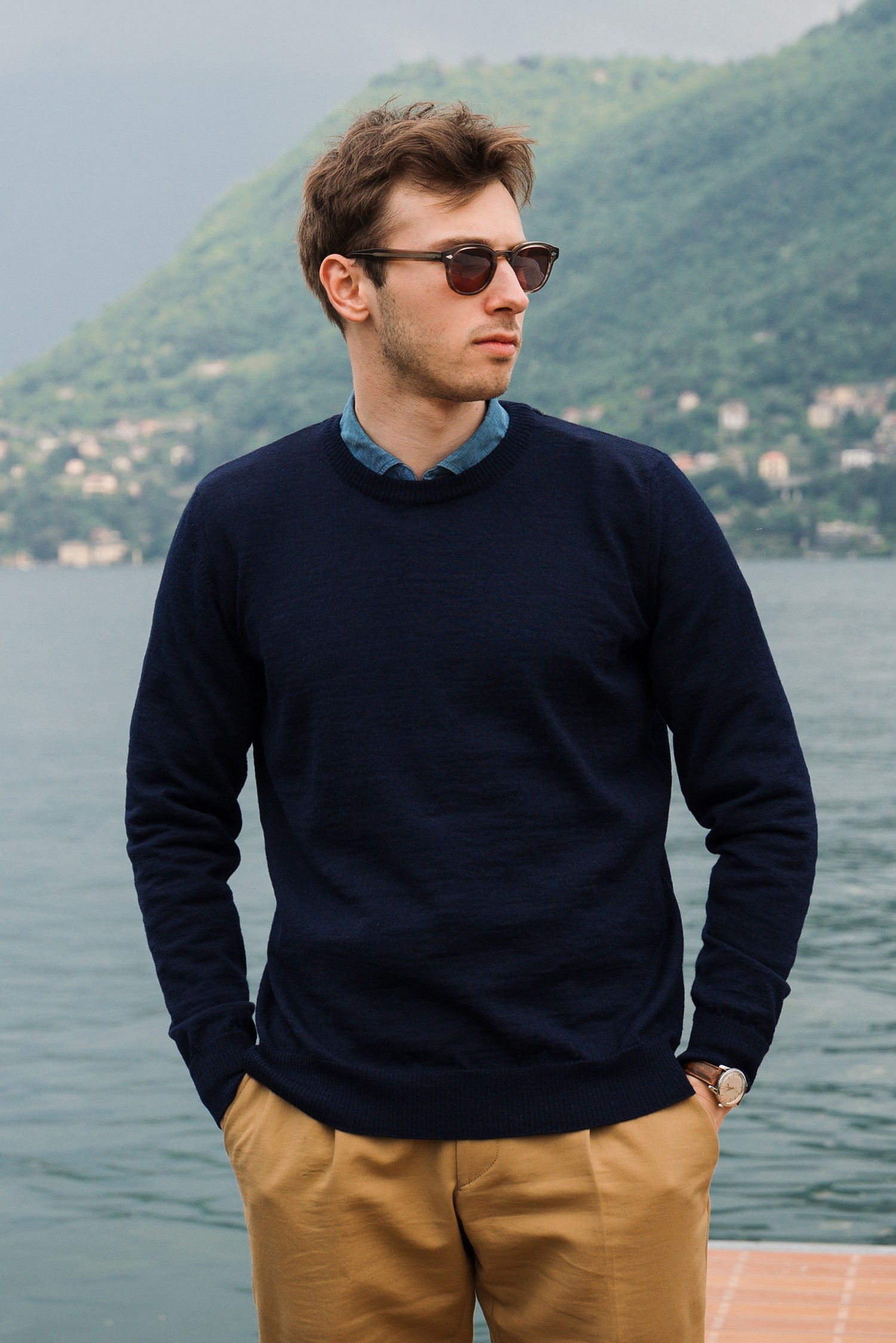 ELEMENT sweater, navy