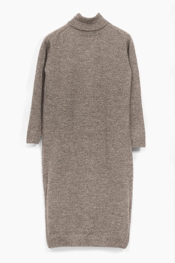 新品未使用タグ付き　andmary Bebe knit dress greige andmary bebe knit dress - メルカリ